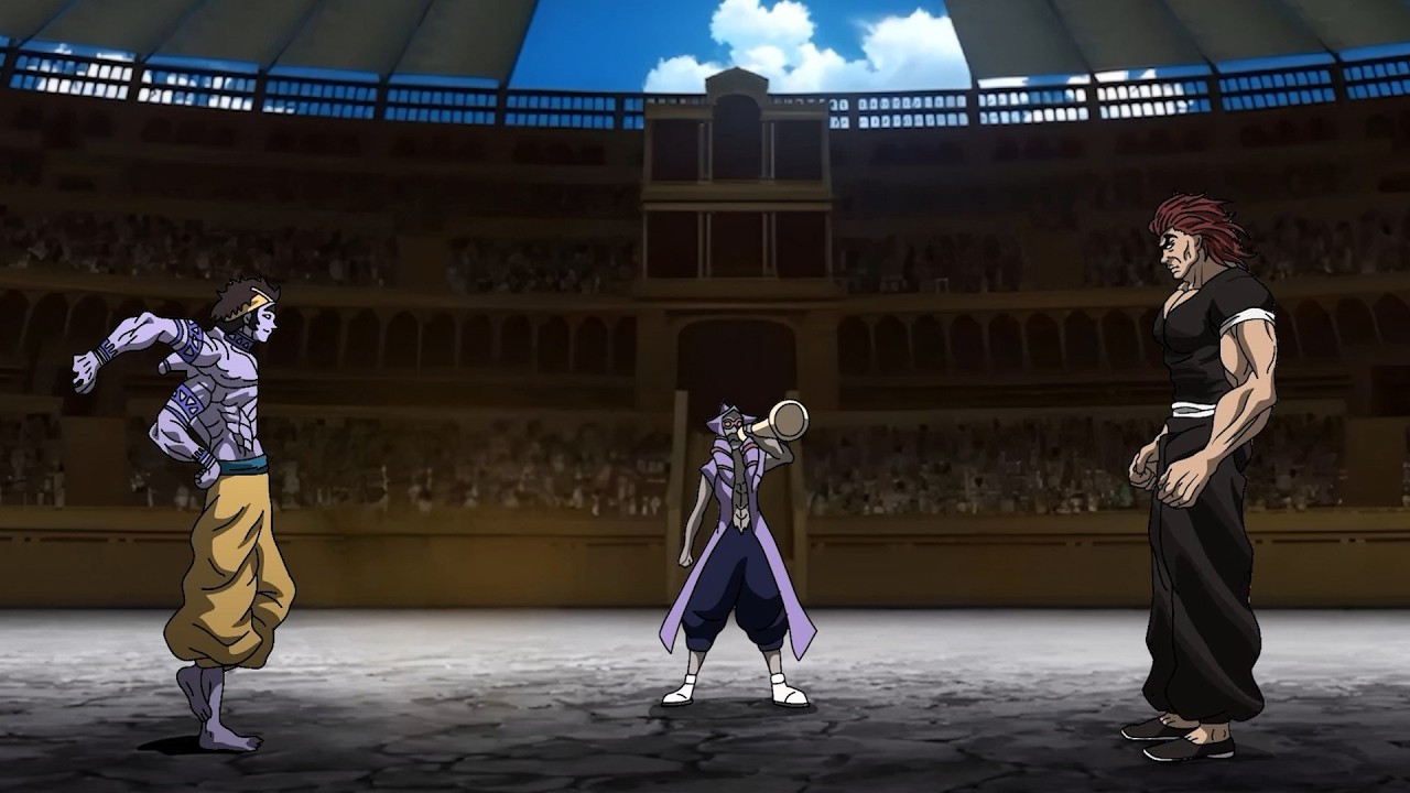 Yujiro vs Shiva in record of ragnarok Fan Animation