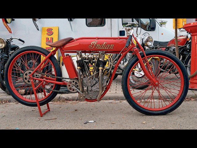 1913 Indian Twin: The Most Advanced Motorcycle of Its Time - YouTube