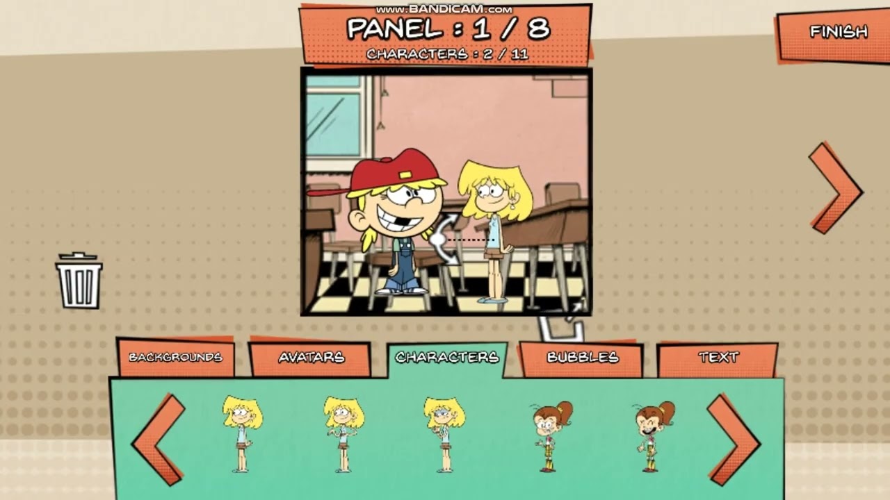 The Loud House: Cartoon Creator (Game 28).mpg