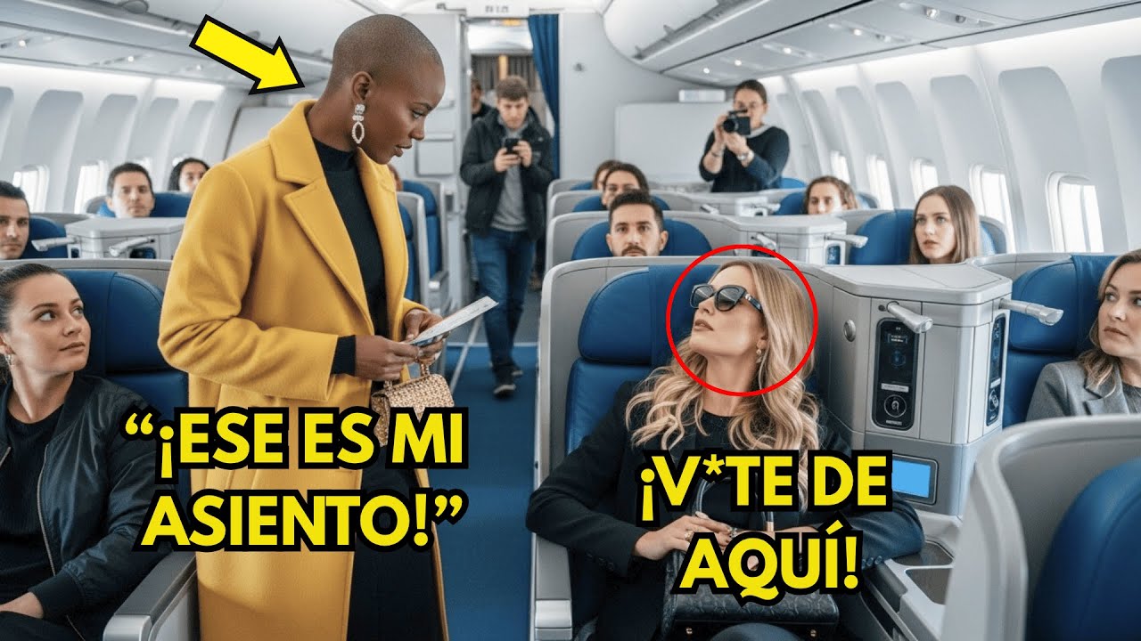 Mujer blanca toma asiento del CEO negro—y descubre que es dueña de toda la aerolínea