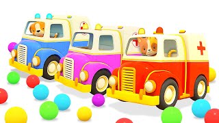 Top-10 cartoons for kids 2023! Helper cars ready to go. Emergency vehicles & street vehicles. screenshot 1