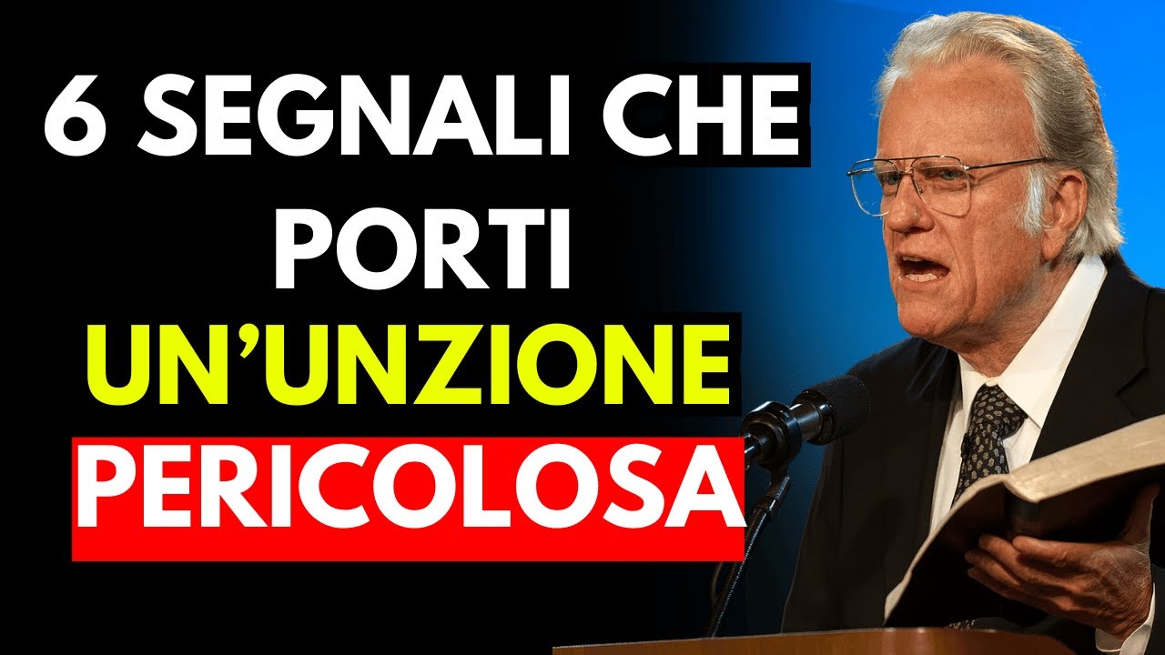 6 Segni che Porti un’Unzione Pericolosa: Dio Ti Ha Separato per uno Scopo | Billy graham