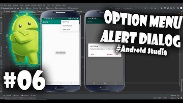 [Adroid Studio Tutorial] - Membuat Option Menu Dan Alert Dialog Dengan Menggunakan Android Studio.
