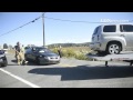 An accident at 2:47 p.m. Monday October 5,  involving three cars and a tractor trailer sent five peo