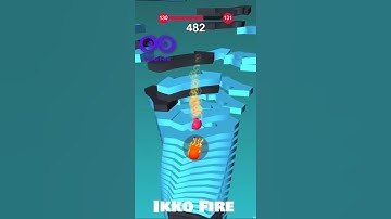 NOOB vs PRO vs HACKER - Stack Ball 3D - Gameplay - MAX LEVEL in Stack Ball | Spiral Roll Ikko Gaming