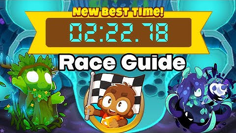 BTD6 Race #344 “Cozy Cove” In 2:22.78 Top 100 Guide!! (First On Upload)
