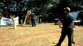 axe throwing.AVI
