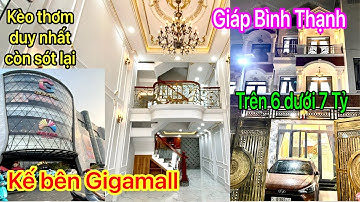 Bán nhà Thủ Đức! Sót lại căn nhà đẹp giá rẻ duy nhất ngay Gigamall Thủ Đức kế bên Bình Thạnh
