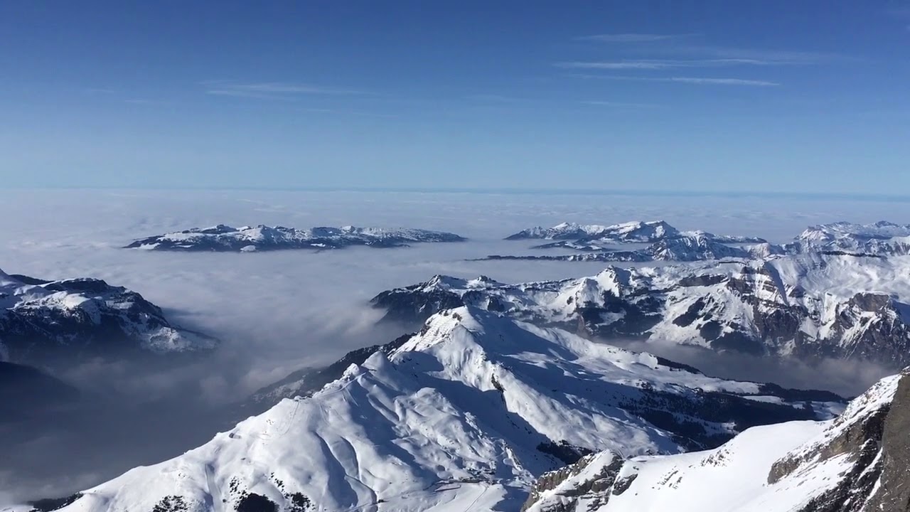 スイス ユングフラウヨッホからの景色 スフィンクス展望台から 4 Youtube