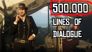 I listened to every line of dialogue in Red Dead Redemption 2