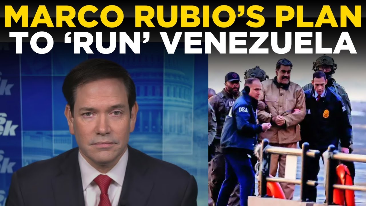 Marco Rubio LIVE: US Secretary's Plan To 'Run' Venezuela After Maduro Arrest | Donald Trump News