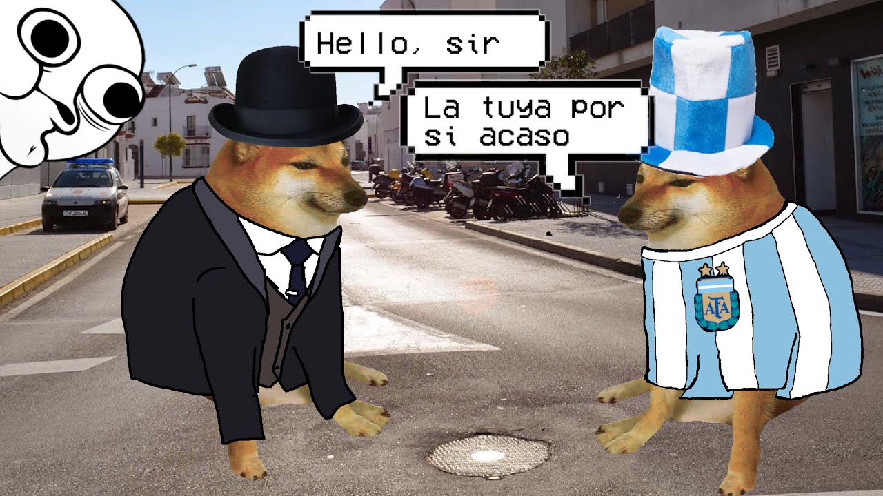 ¿Un perro argentino se entendería con un perro inglés? (