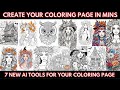 Create your coloring page in minutes with this 7 best new free ai tool  undeniably the best kdp