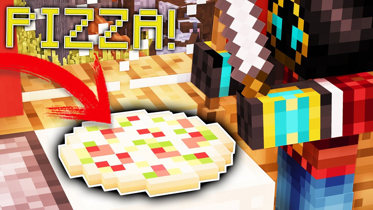 👉 COMO HACER las MEJORES PIZZAS 🍕 en MINECRAFT! YouTube