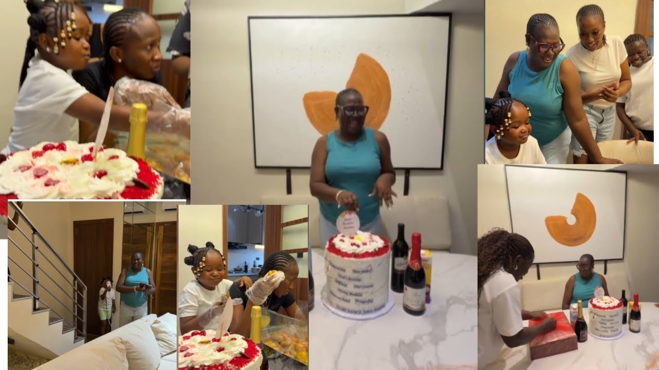 UCHE NANCY BURSTS WITH JOY AS SONIA UCHE, CHINENYE NNEBE & OLUEBUBE OBIO SURPRISE HER WITH BIRTHDAY 