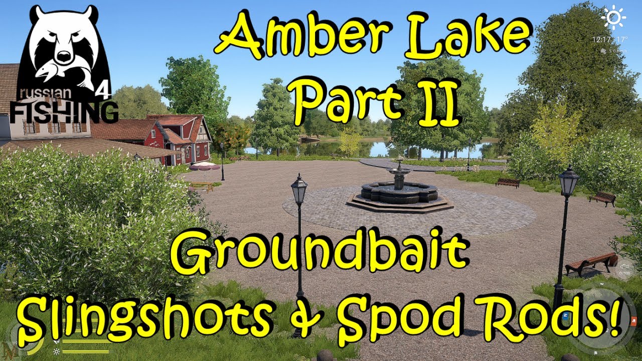 Russian Fishing 4 Amber Lake Groundbait, Slingshots & Spod Rods! Part II 