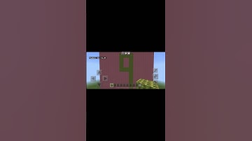 (9) Minecraft but I build numbers until I reached 100k subscribers #minecraft #minecraftshorts