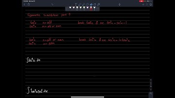 Integration: Trigonometric Substitution Part 4 (With Examples)