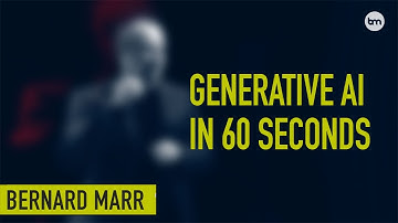 What Is Generative AI? A Simple Explanation In 60 Seconds