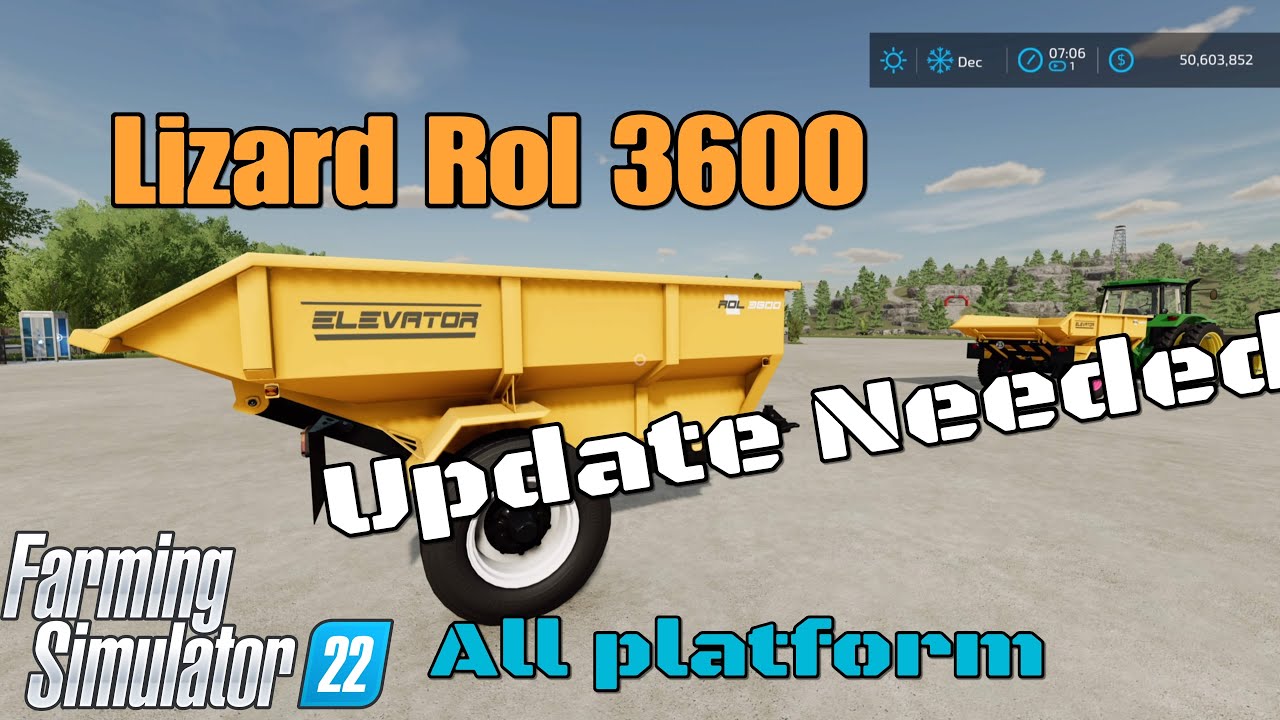 Lizard Rol 3600 / Mod for all platforms on FS22 - YouTube