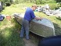 Восстановление лодки, Часть 2: Заклепывание дна)