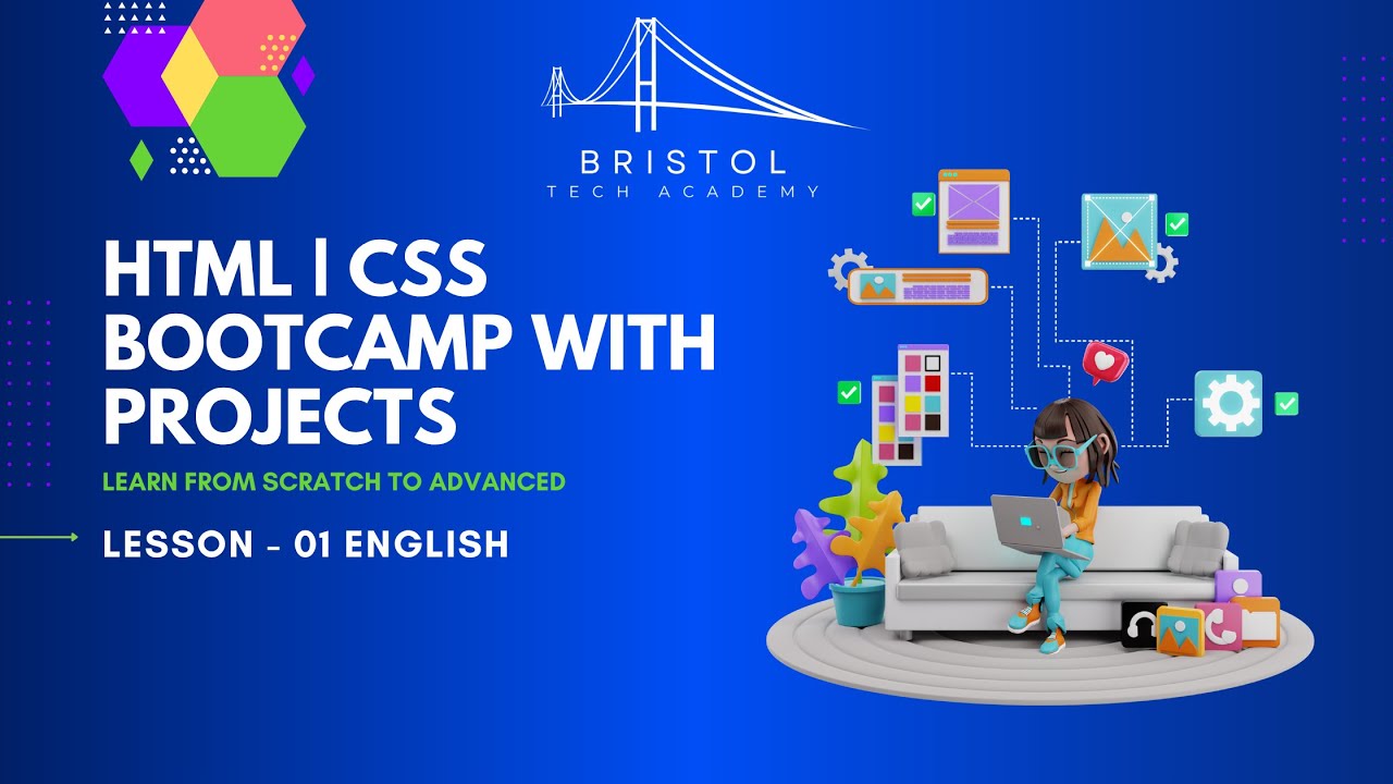 Installing VS Code & How Websites Work in English | Bootcamp Course -Lecture #1