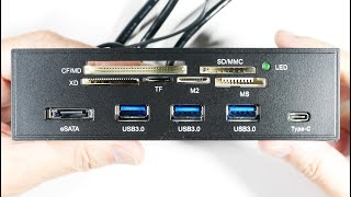 Add USB 2,3,C & Media Card Ports To Your (Older) Computer (4K)