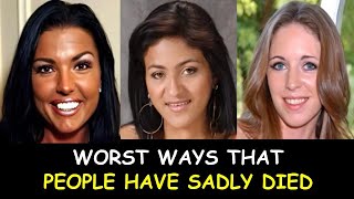 ⁣❤️ The Worst Ways That People Have Sadly Died (Porn-stars) 😨