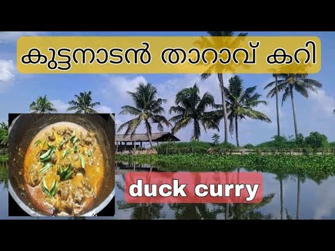 DUCK CURRY l കുട്ടനാടൻ താറാവ് കറി