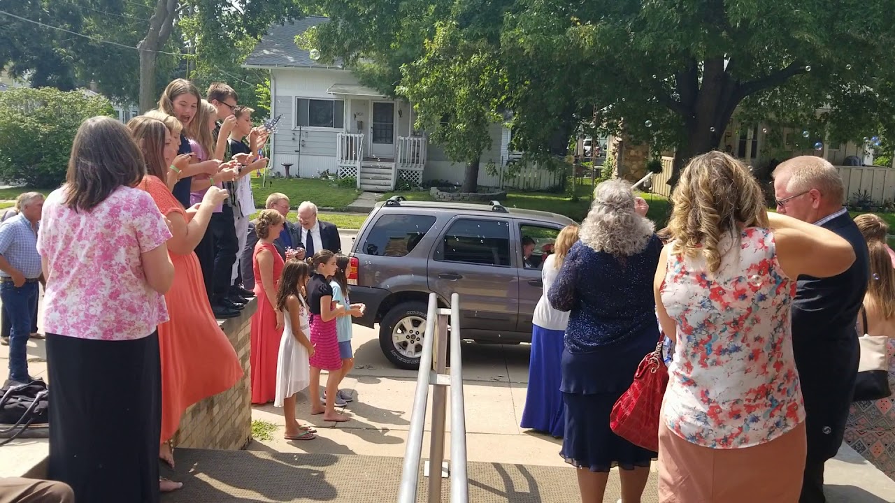 Wedding prank horn connected to brake pedal YouTube