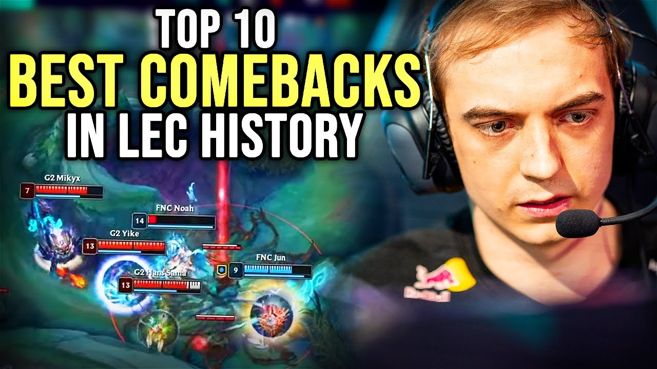 TOP 10 ABSOLUTE BEST PLAYS EVER IN THE ENTIRE HISTORY OF LEC | YamatoCannon