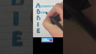 Meaning of the name ABBIE #meaning #name #abbie