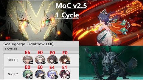 MoC 12 v2.5 (1 Cycle) | E0S1 Firefly & E0S1 Yunli | Honkai: Star Rail