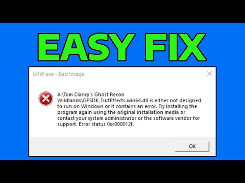 How To Fix XINPUT1_3.dll Is Either Not Designed To Run On Windows Or It Contains An Error 0xc000012f