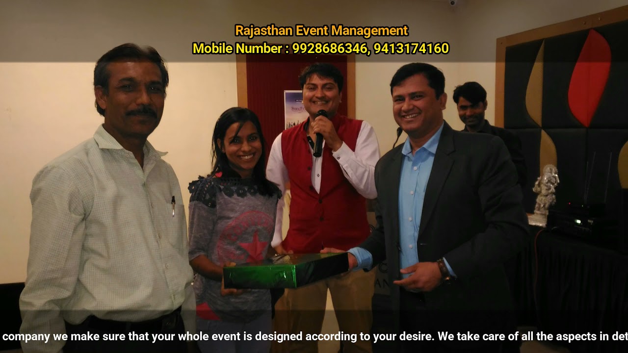 Best Corporate Event Management Company in Udaipur, Projector Screen, Backdrop Flex, Standees,Screen