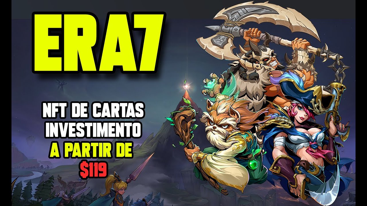 ERA 7 JOGO NFT DE CARTAS  QUE TEM PARCERIA COM O MOBOX