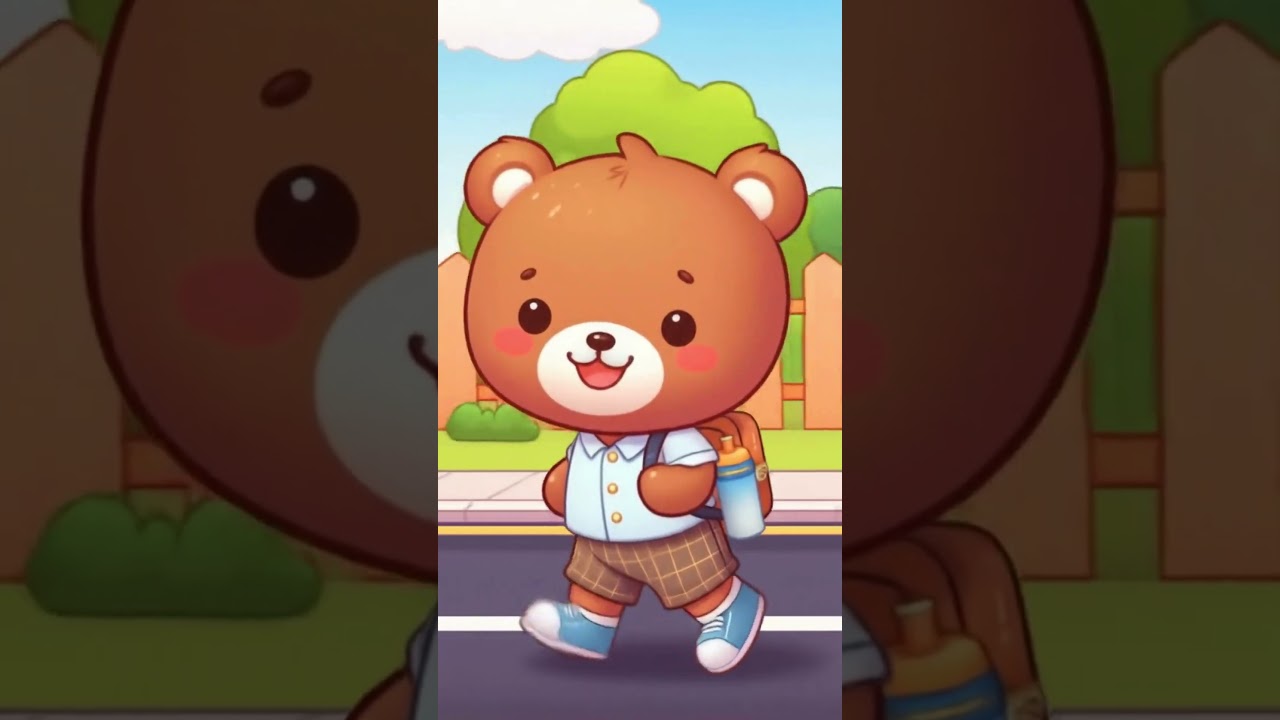 "Teddy Bear, Teddy Bear – Fun School Poem for Kids | Learn with Actions & Rhymes" 