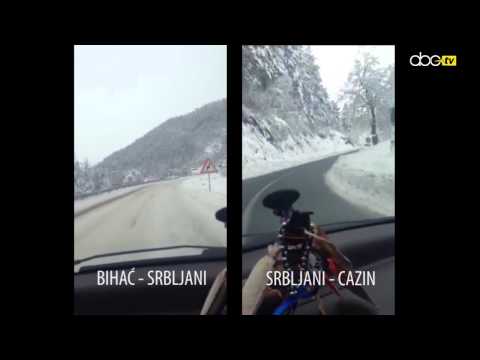 Razlika između održavanja puteva u općini Cazin i gradu Bihaću (ABC.ba)