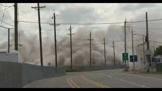 Building Implode. Forwards and Backwards MOTBY Bayonne, N.J. August 8, 2021