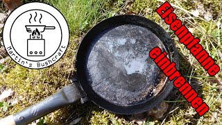 Pfanne einbrennen | Martin´s Bushcraft