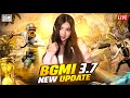 BGMI 3.7 UPDATE LIVE w/ TEAMCODES! #bgmi #girlgamer #shorts #live