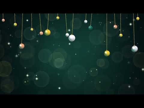 Christmas luxury teal 4k Visual Loop | Python + Taichi CUDA | 60 FPS