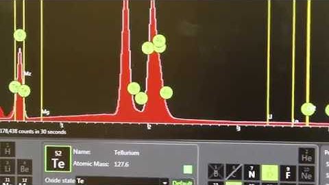 SEM/EDS: Making Chemical Analyses Part 2