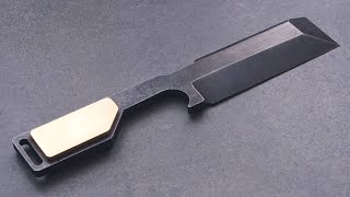 Knife Making - Chisel Knife