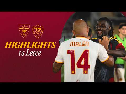 LECCE 0-4 ROMA | SERIE A HIGHLIGHTS 2026-27