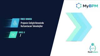 MyBPM #001 | Kullanılacak Teknolojiler | ASP.NET MVC BPM Project