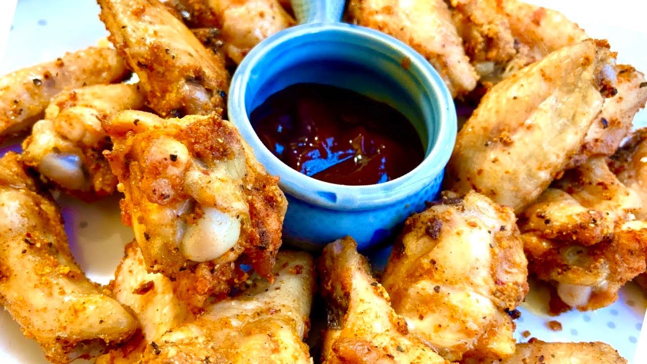 Oven Chicken Wings with barbecue sauce Time to eat HF YouTube