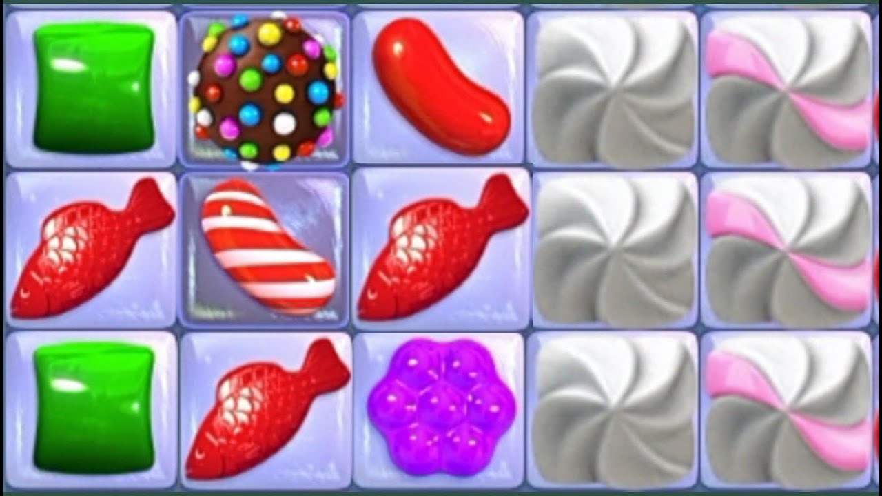 Candy Crush Saga 7162 level Fish_color bomb level Candycrush YouTube