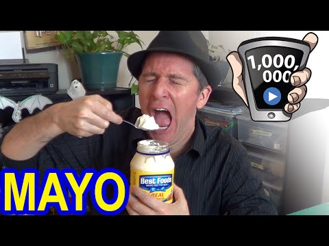 Eating Mayonnaise - food challenge - YouTube