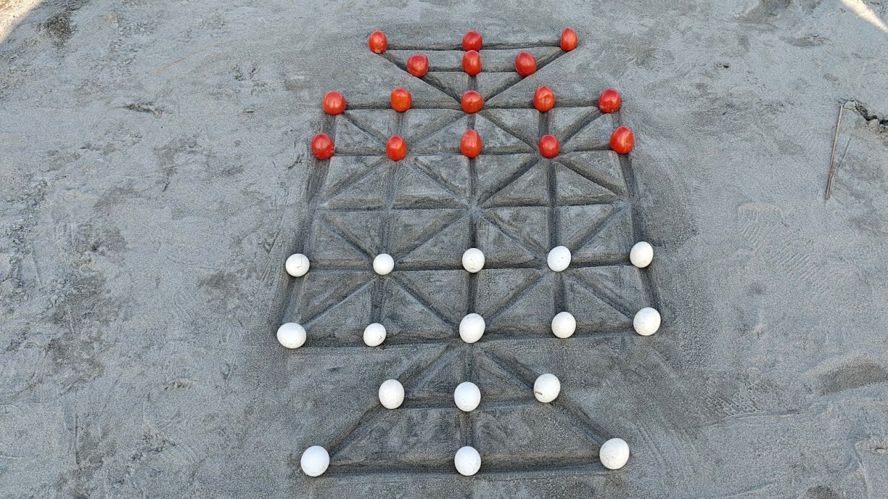 How to play 16 bead game | Most popular village game | Pro Tips and tricks 